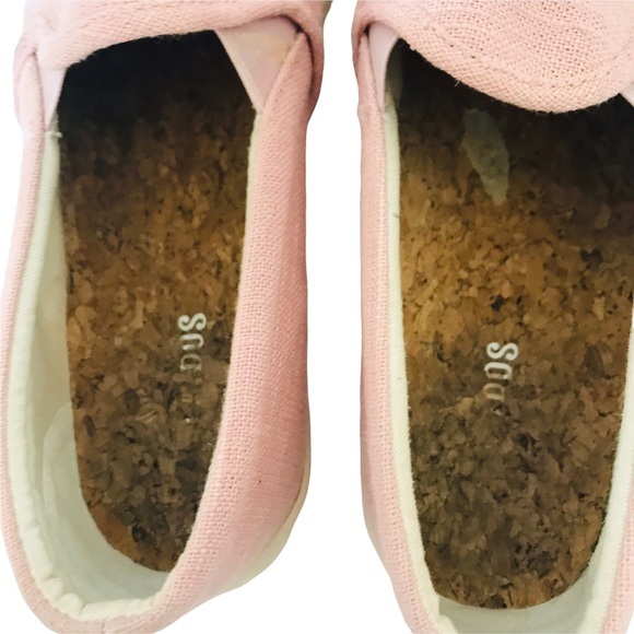 Soludos Dusty Pink Llama Slip On‎ Sneakers Shoes 8 - Picture 8 of 9